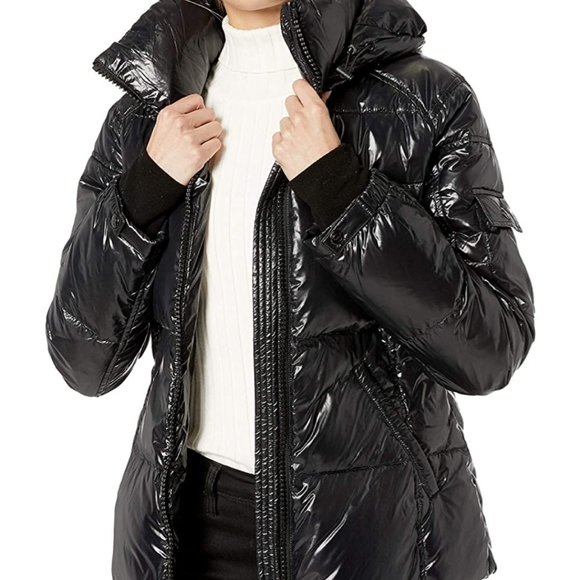 S13 New York Jackets & Blazers - S13 gloss Kylie down puffer jacket